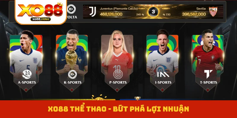 XO88 Thể Thao - Bứt Phá Lợi Nhuận Cùng Hàng Ngàn Kèo Thơm